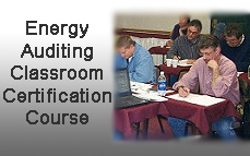 Energy Auditing Classroom Certification